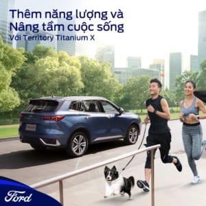 Nâng tầm lối sống thành thị của bạn cùng Ford Territory Titanium X!