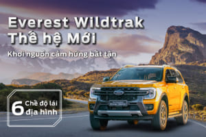 Khám phá tính năng và những nét thiết kế nổi bật trên Ford Everest Wildtrak Thế hệ Mới cho bạn thỏa sức chinh phục mọi cung đường!