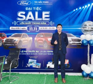 TÂY BẮC FORD VINH DANH TƯ VẤN BÁN HÀNG XUẤT SẮC THÁNG 10 VÀ THÁNG 11